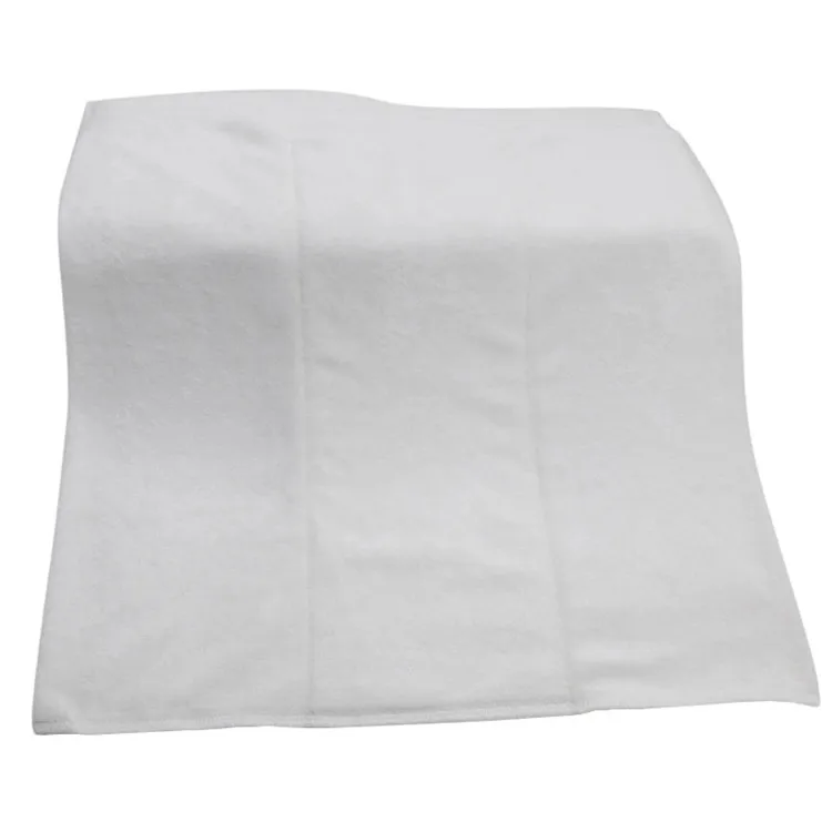 Oeko-certificated 2X4X2 Layer Super Absorbent Reusable organic bamboo prefold diaper 36*36cm, prefold cloth diaper