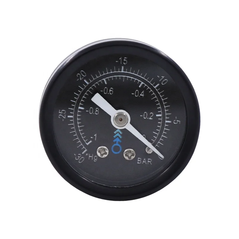 OEM Specialized Production 0~-30Hg 0~-1bar Mini Air Vacuum Pressure Gauge 42mm Dial Pressure Meter Manometer