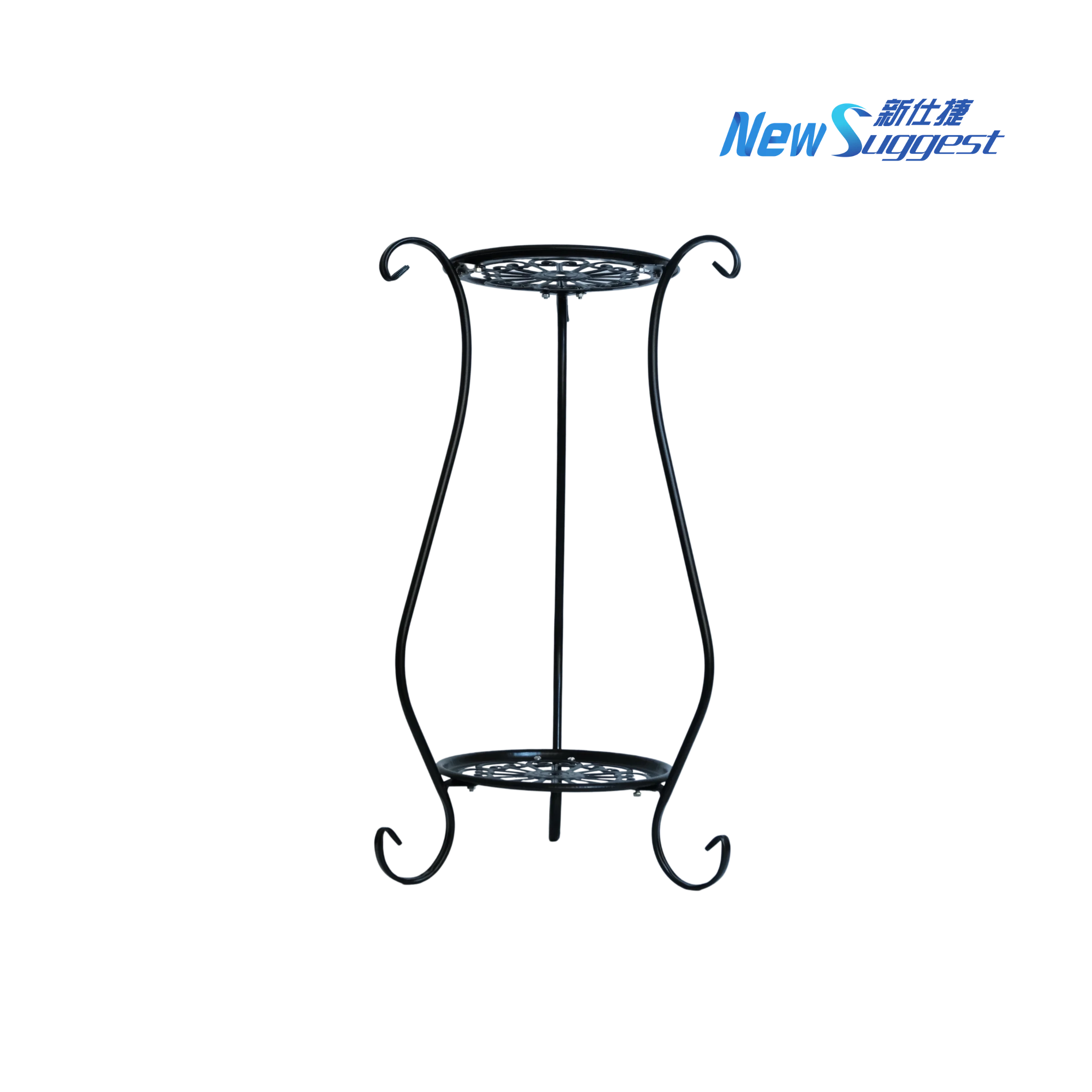 
New Household Products High Quality B Style Floor Large Flower Pot Stand 