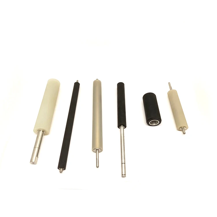 China Rubber Rollers Manufacturer Custom High Quality Small Rubber Rollers With Colorful Rubber Pich