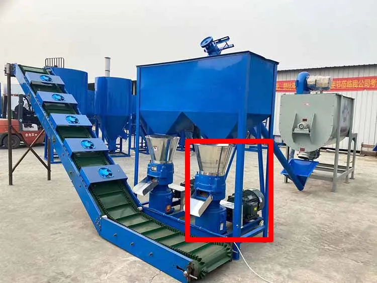 small flat die livestock poultry animal feed pellet making machine pellet pelletizer granulator machine