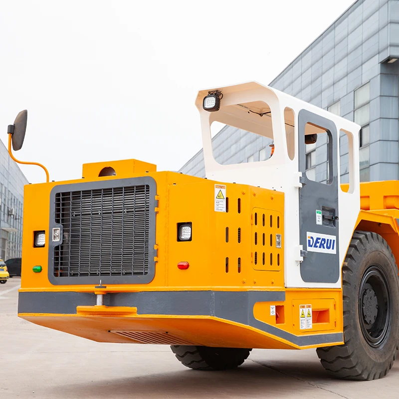 3m3 Capacity Wheel Underground Dump Truck For Mining And Hydro Tunnel Construction