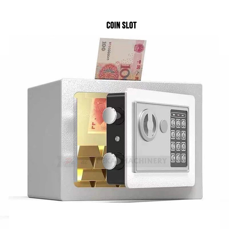 Safety box custom Wholesale digital hotel smart intelligent metal safe box for money and documents