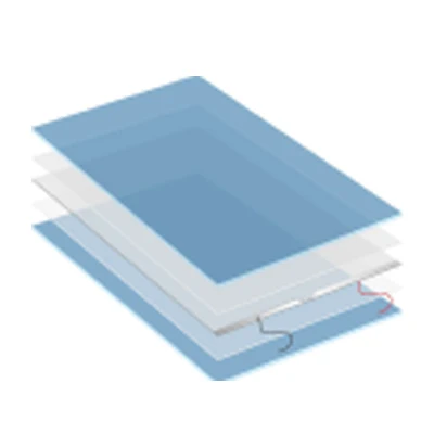 Super Ultra Clear Pdlc Smart Filmr Switchable Glass Smart Glass Self-adhesive Pdlc Smart Film