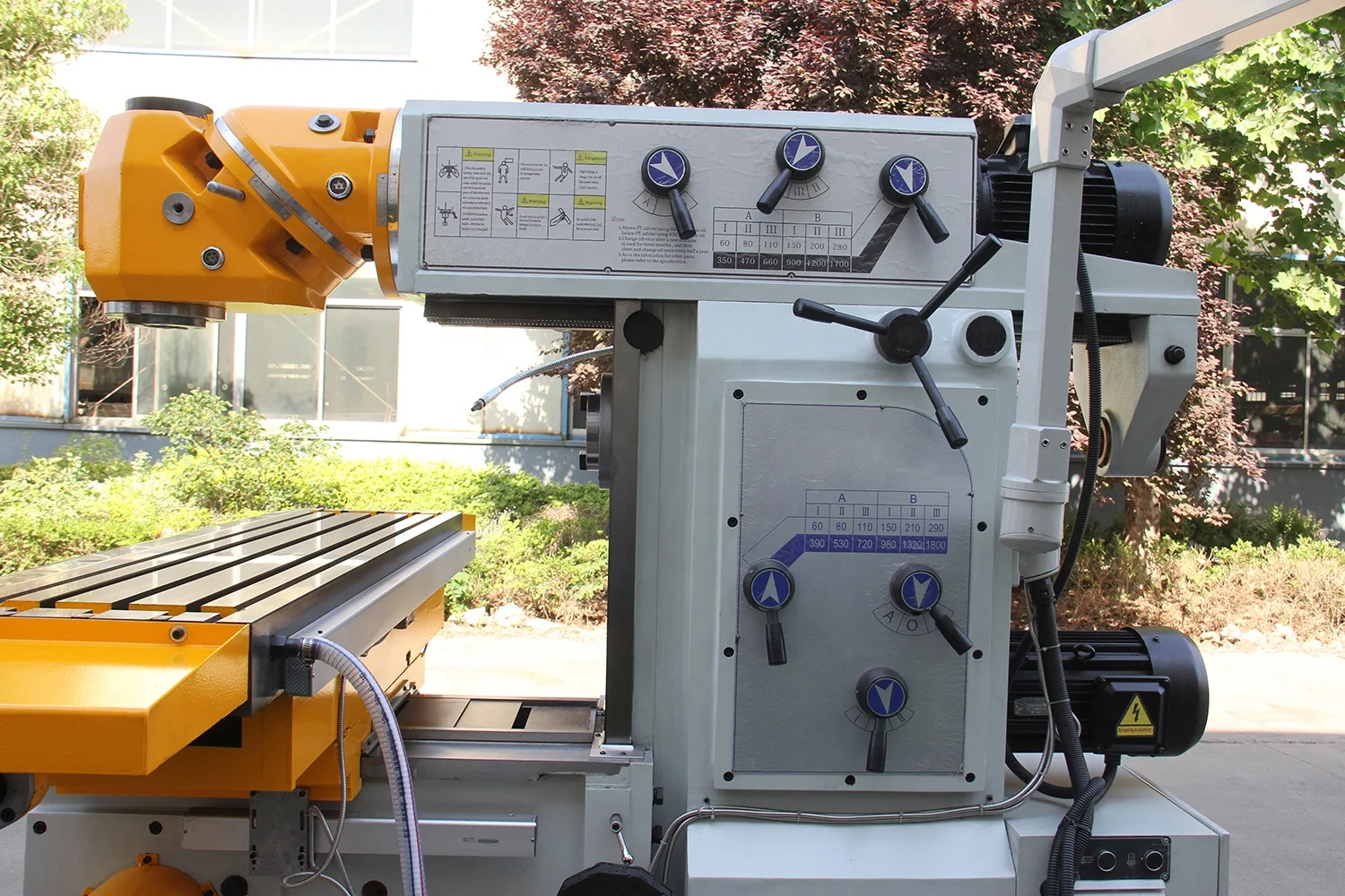 LM-1450B TTMC Universal Milling Machine, Horizontal and Vertical Milling Machine for Sale, 1630x360 Fresadoras Mixtas