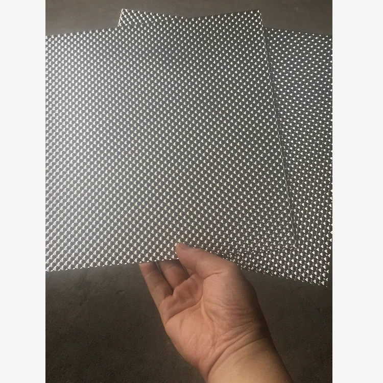 
0.5 mm embossed aluminum sheet hemispherical embossed board 0.6 0.7 mm embossed aluminum board for automobile thermal insulation 