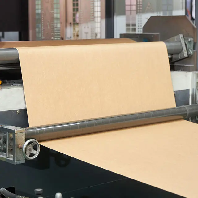 kraft paper price per ton single pe coated kraft paper roll Manufacturers Wholesale Price Per Ton Kraft Paper Jumbo Roll