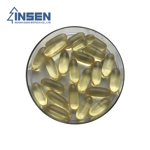 Insen Supply Bulk Stock Fish Oil Softgels Rich in Fish Oil Omega 3