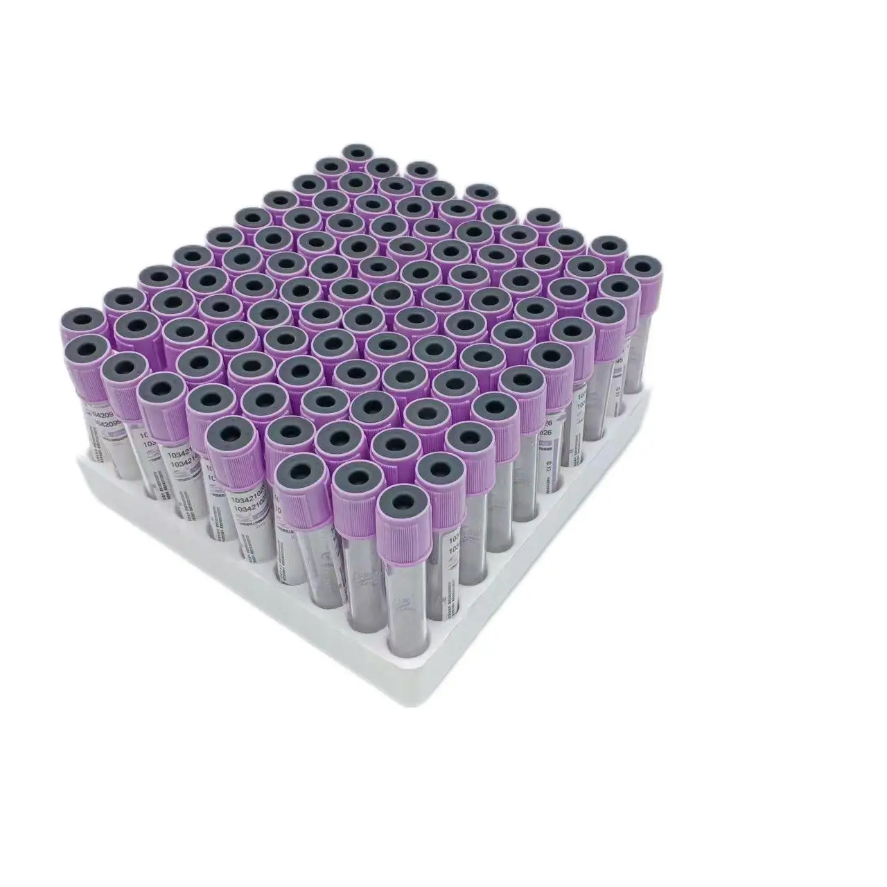 factory direct grey topped vacuum blood collection tube butyl rubber stopper for blood collection tube