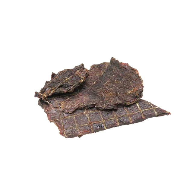 Упаковка закусок замороженное сухое мясо лошади джерки для собак