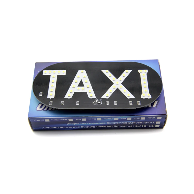 Hight quality car taxi light  2835 45smd led taxi top light roof light for car