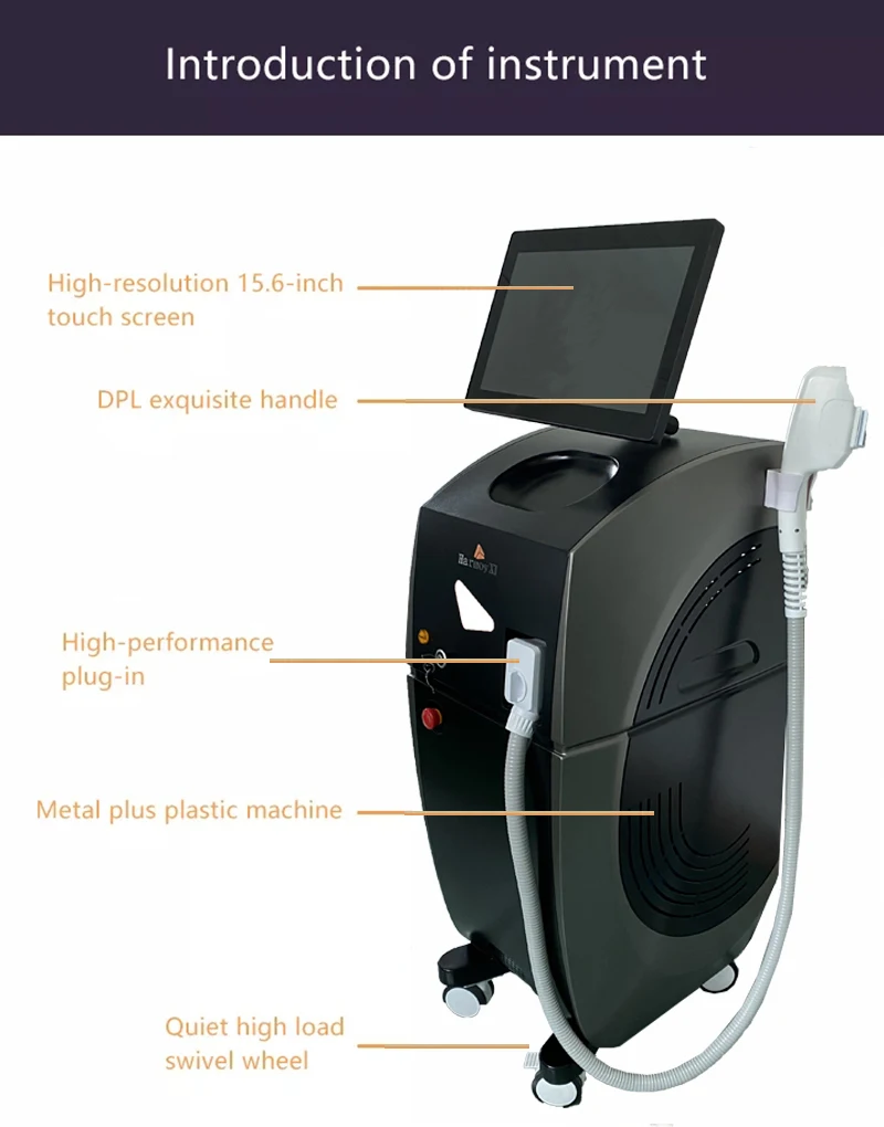 808 E Light Dpl Machines Removl Women 808nm Opt Painless Diode Girls Body Skin Laser Ipl Removal Hair Machine