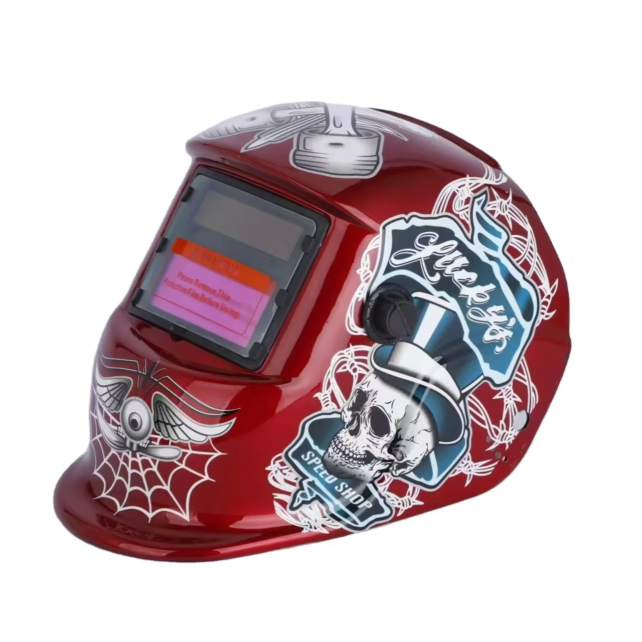 Best-selling Item Argon Arc Welding Helmet Solar Automatic Light-changing Welding Helmet