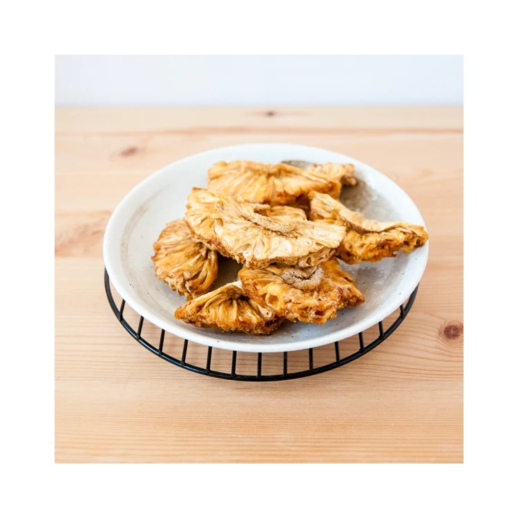 Высокое качество и низкая цена на заказ Натуральные сушеные фрукты без сахара сушеные органические ломтики ананаса