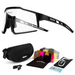 2022 SCVCN Polarized Cycling Sunglasses Men Women Outdoor Sport Glasses Running Fishing Eyewear Mountain Bike Bicycle Glasses
