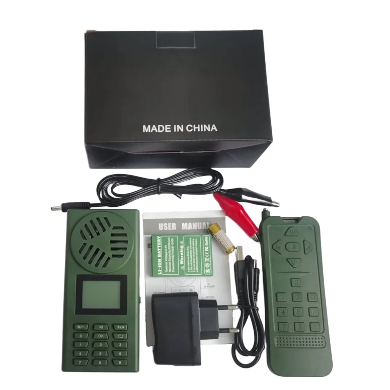 Cyprus hot selling type portable hunting mp3 player bird caller with 2200mAh rechargeable battery