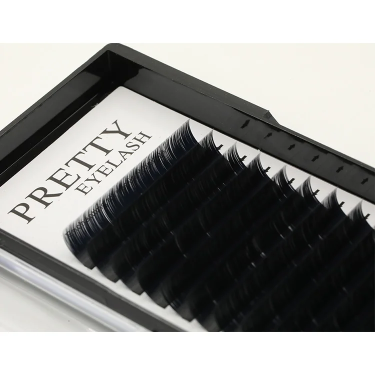 Lash Eyelash Extensions Manufacturer 03 Eyelash Extension Luxury 0.05 Individual Mink High Quality Korean PBT Fiber Natural Long