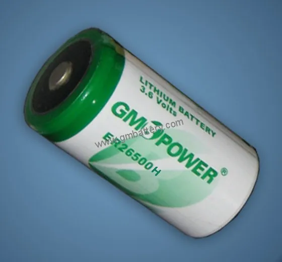 
GMB Customized 3.6V lithium battery AA lisocl2 battery ER14505 