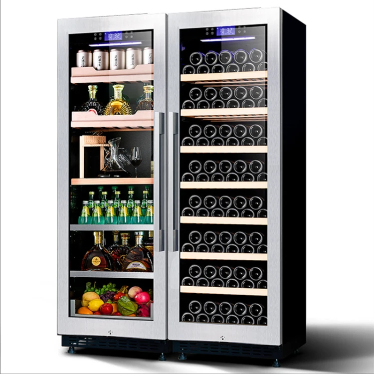 Винный холодильник, компрессор, охладитель пива, напитков, двухзонный винный погреб, мебель, винный охладитель, бар, холодильник