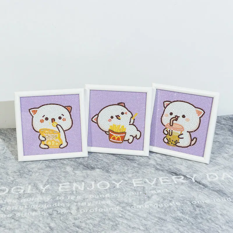 Набор для алмазной живописи, алмазная 5D мозаика с полным заполнением страз, оптовая продажа, квадратная картина с рамкой