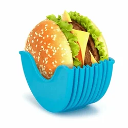 Amazon Top Seller 2022 Reusable Cheese Burger Holder Silicone
