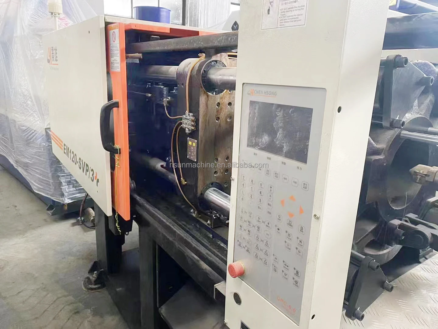 120TON Taiwan CHENHSONG Hydraulic Clamp Second Hand Injection Molding Machine Plastic Used Injection Moulding Machine For Sale