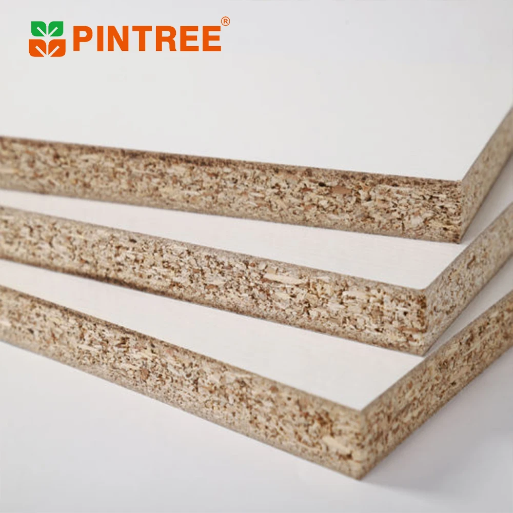 wholesale white Melamine Laminated mfc Particle Board chipboard