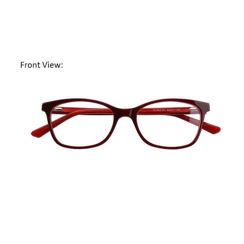 Wenzhou fc Classical Square Computer Spectacles Anti Blue Light Blocking Eyeglasses Acetate Optical Glasses Frame