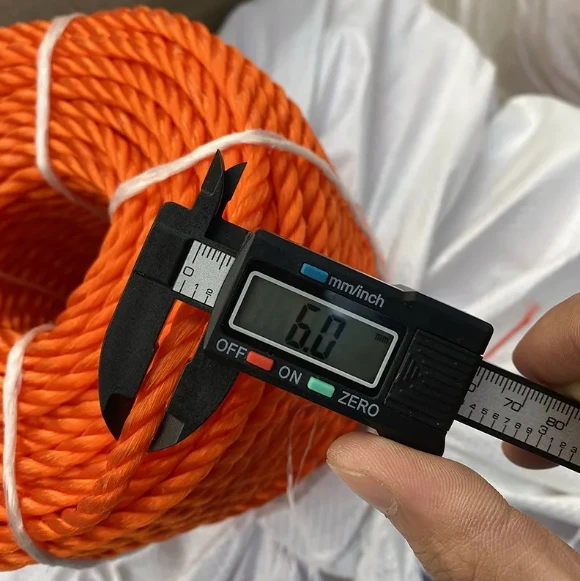 High Strength Polypropylene 3 Strand Twisted PE Nylon Marine PP Packing And Fishing Rope / Shipping Boat Mooring Ropes