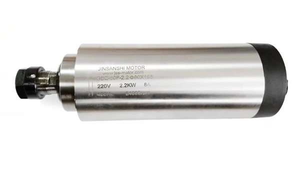 1.5KW Water Cool Spindle Motor ER11 220V AC Water Cooling For Cnc Router Milling Machine