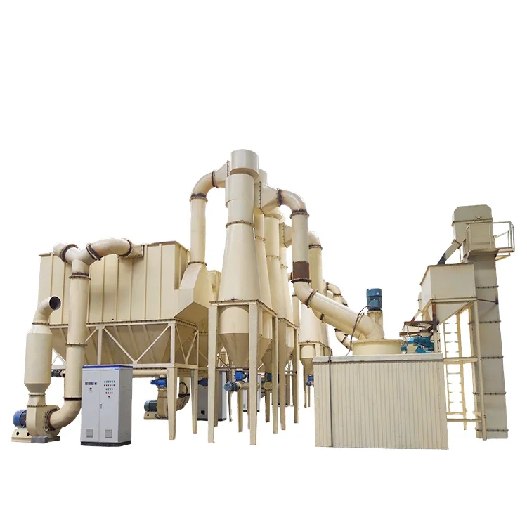 Clinker Coal Feldspar Potassium Calcium Carbonate Fine Powder Grinding Mill Plant
