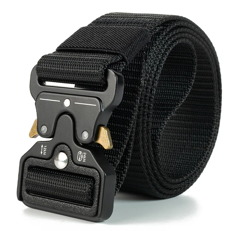 Wholesale Alloy Buckle Belt Outdoor Functional Training Nylon Belt 3.8cm Tactical Belt