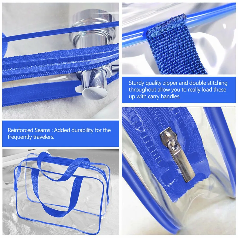 Индивидуальный Логотип Китай розничная продажа прозрачная пластиковая дорожная женская косметичка сумка-тоут оптовая сумка для хранения игрушек