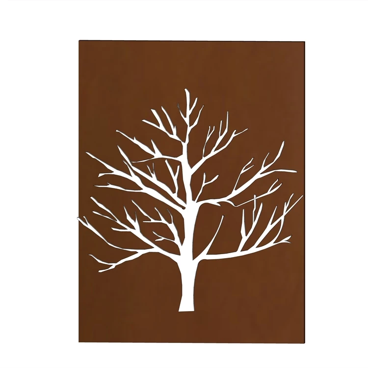 Металлические экраны, алюминиевые панели, персональная лазерная резка, нержавеющая сталь, Corten, стальные экраны и забор