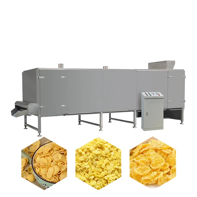 Cost-effective Industrial Breakfast Cereal Corn Flakes Making Machinery Equipment