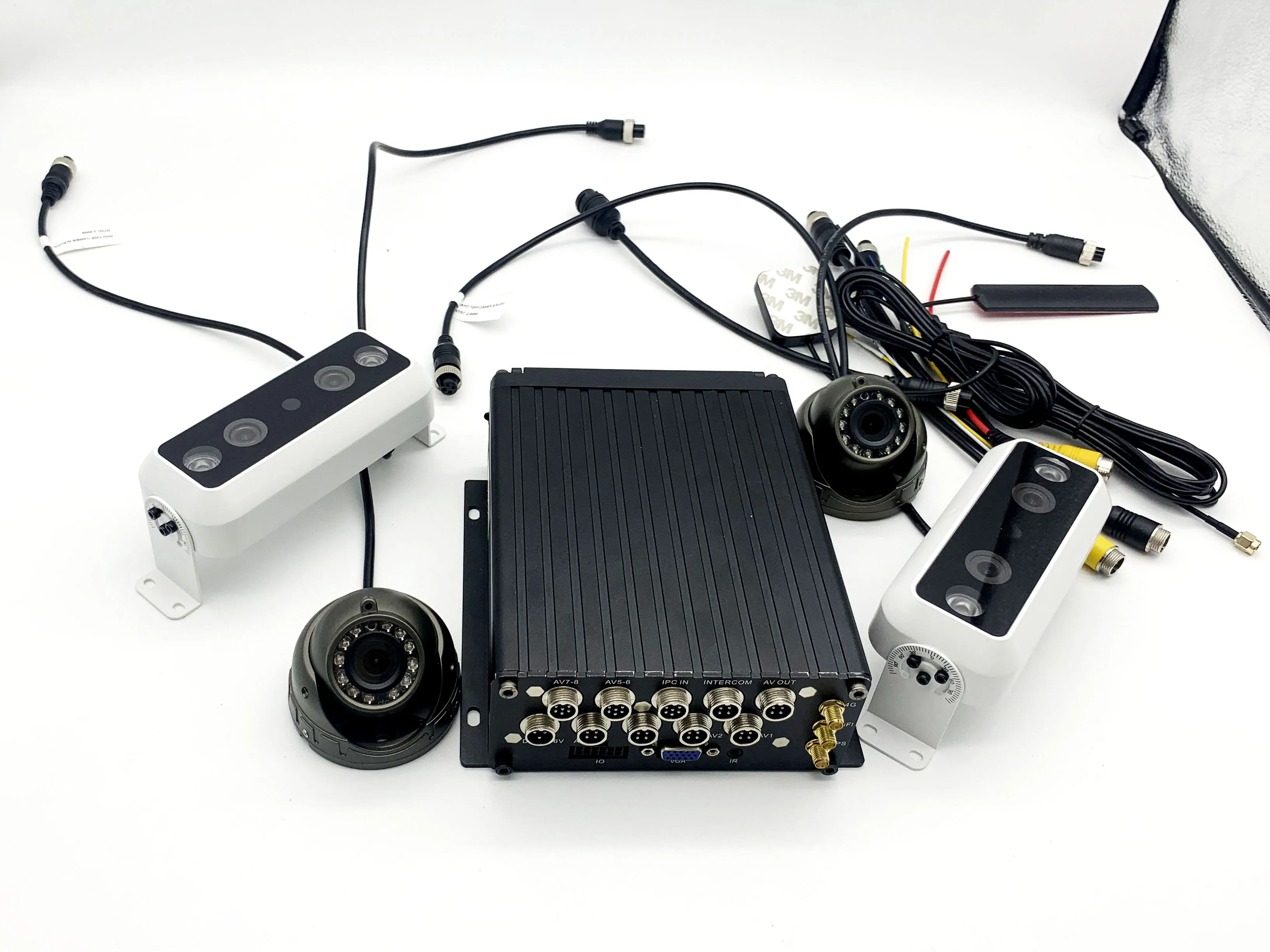 FL & OEM HD 1080P HDD MDVR 4CH People Counting System for Truck Real Time Monitoring Passenger Counter Connect with Mobile DVR