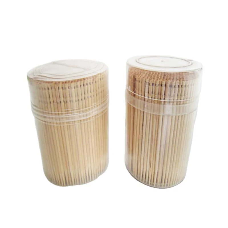 Factory Supplier Round Disposable White Birch Wood Toothpick