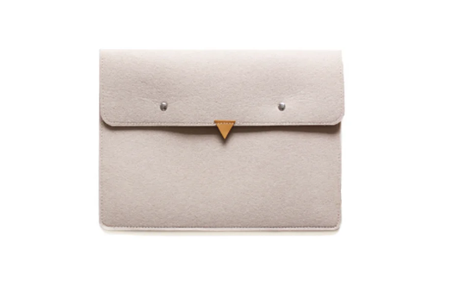 Chinese factory custom made newest soft wool felt blank laptop sleeve laptop bags and cases
