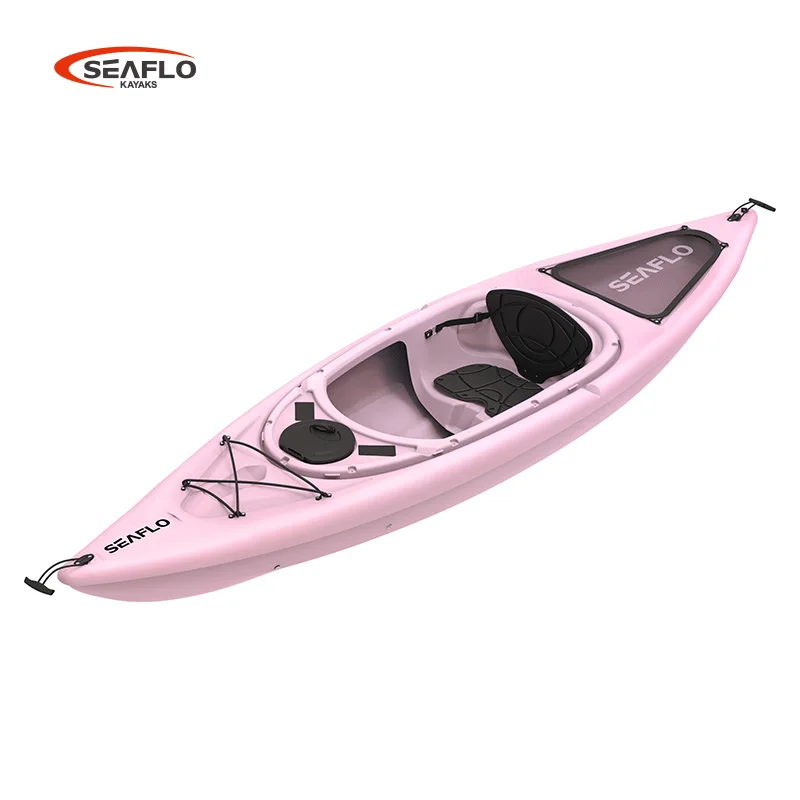 SEAFLO oem color  Matcha Green single kayaks sit in Kayak  with kayak accessory option for Sale