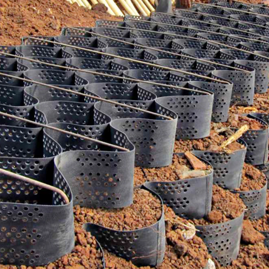 
High Stabilization PP HDPE Geocell 100MM Gravel Grid with CE Certificate 