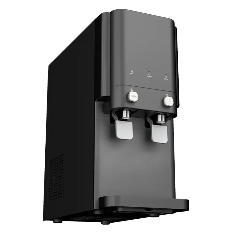 4 Stage Osmosis Water Filter System Desktop RO Filter System Water Dispenser Hot Cold Water Household