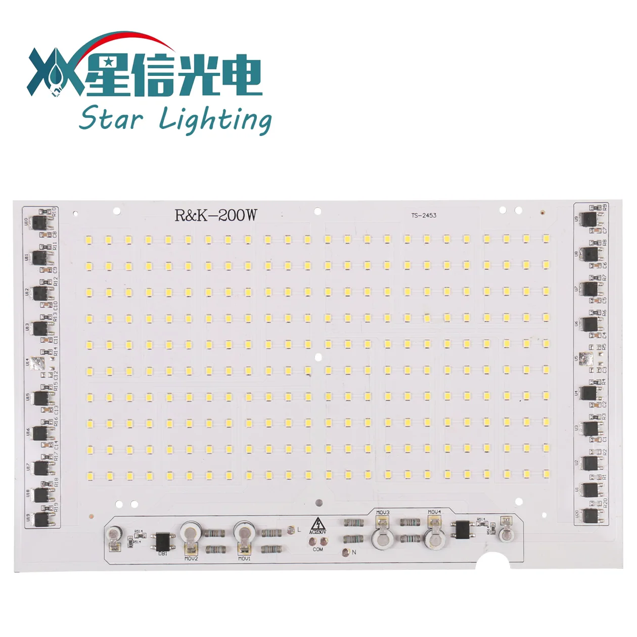 XGD Linear IC SM2082D AC220V 2.5KV Surge 30W MCPCB AC DOB Driverless SM2835 6V 1W LED Chip