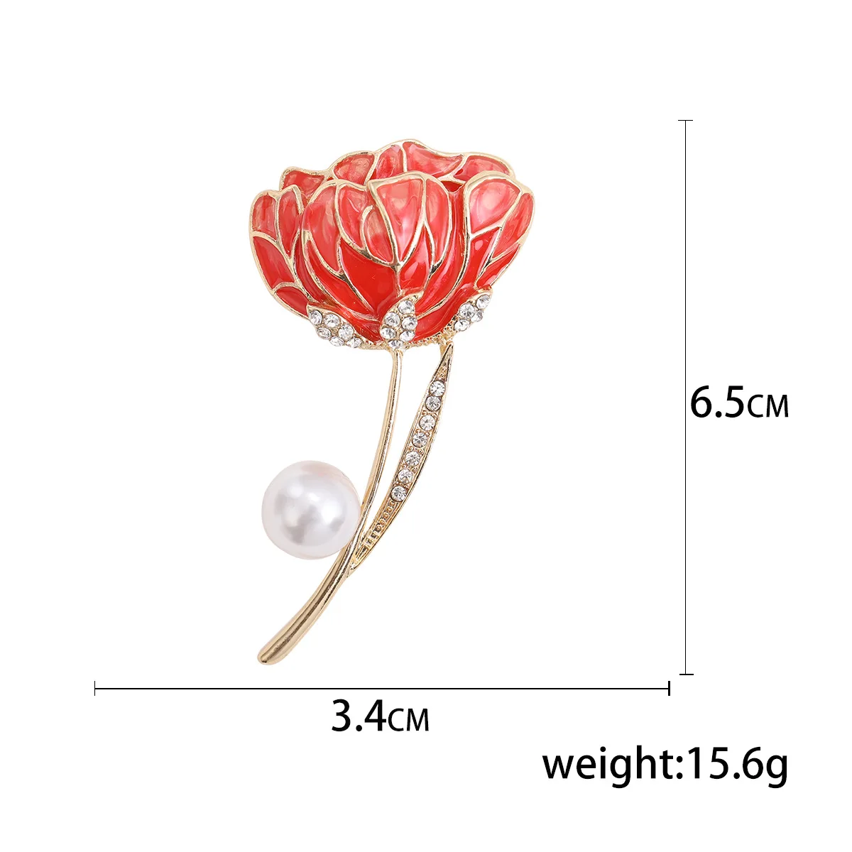 Vintage Enamel Brooch Pin Plant Flower Brooches For Women Party Wedding Fashion Jewelry Elegant Ladies Lilac Brooch Clothes Pins