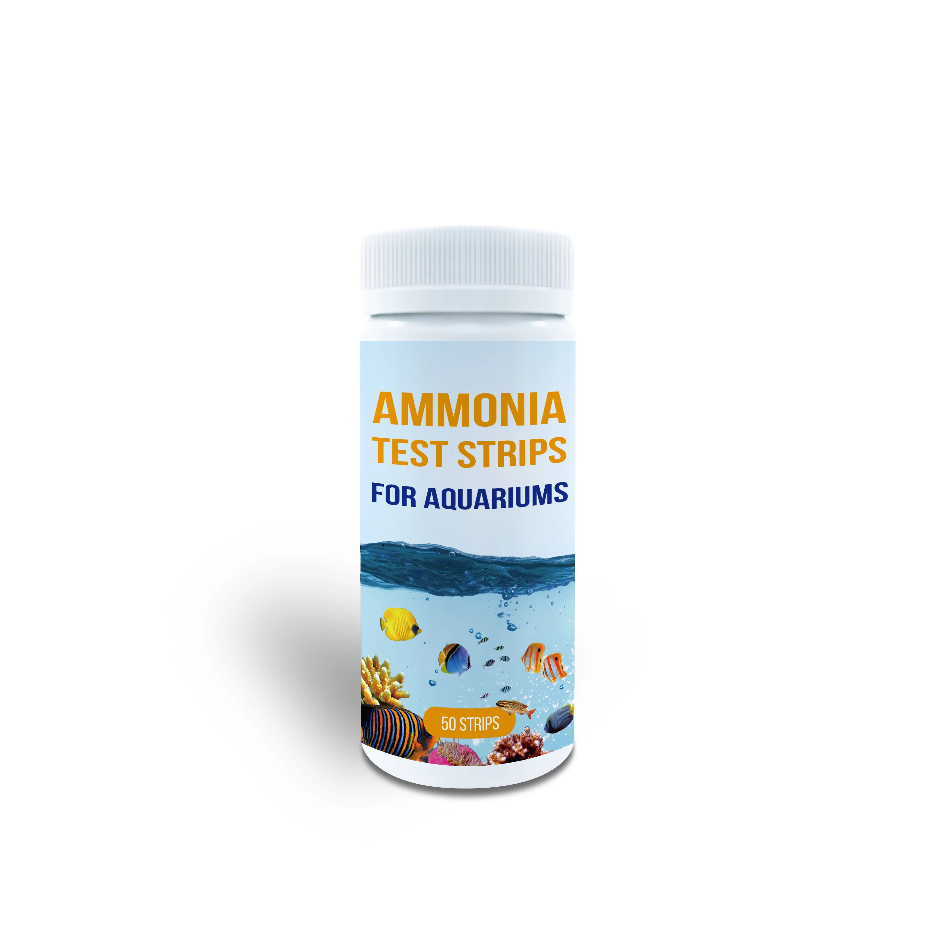 Own Manufacturer Ammonia Nitrogen Rapid Test Kit Hot Selling  Aquarium Fish Pond Water Quality Test Strips