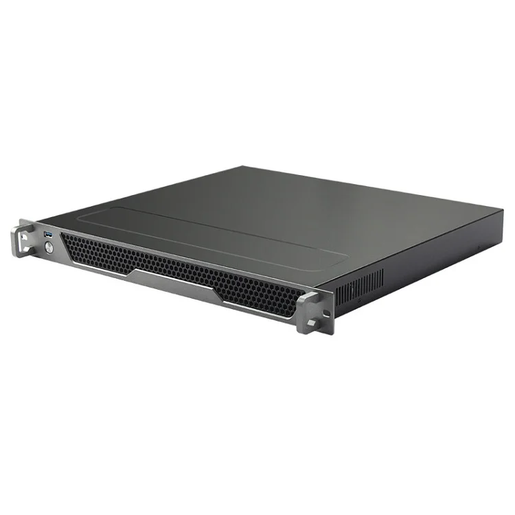 Factory Wholesale Pc Computer Industrial Rack Mount 19 Inch Mini Itx Atx 1U Server Case