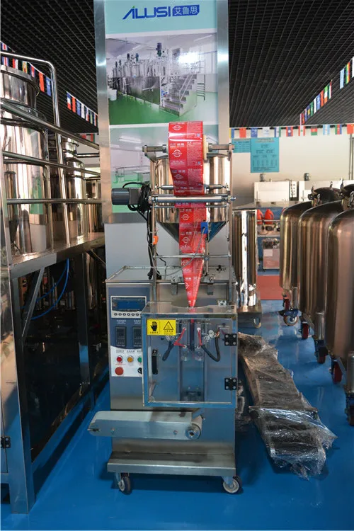 automatic shampoo sachet small bag filling and sealing packing machine