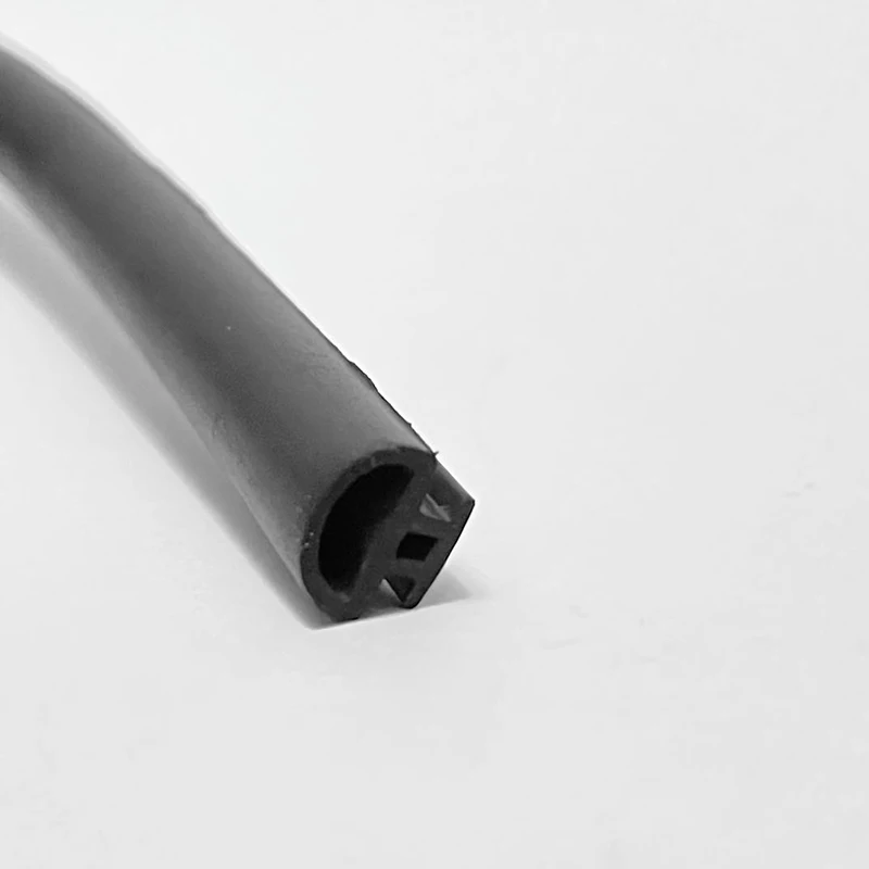 Garage door rubber weather seals half round shaped rubber seal for door