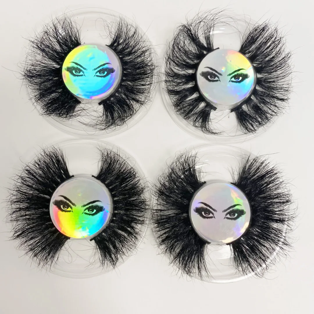 Muting Eye Lash Case Blink Flat Private Label 3D Wholesale Strip Volume Lashes Custom Cruelty Free False Eyelashes Mink