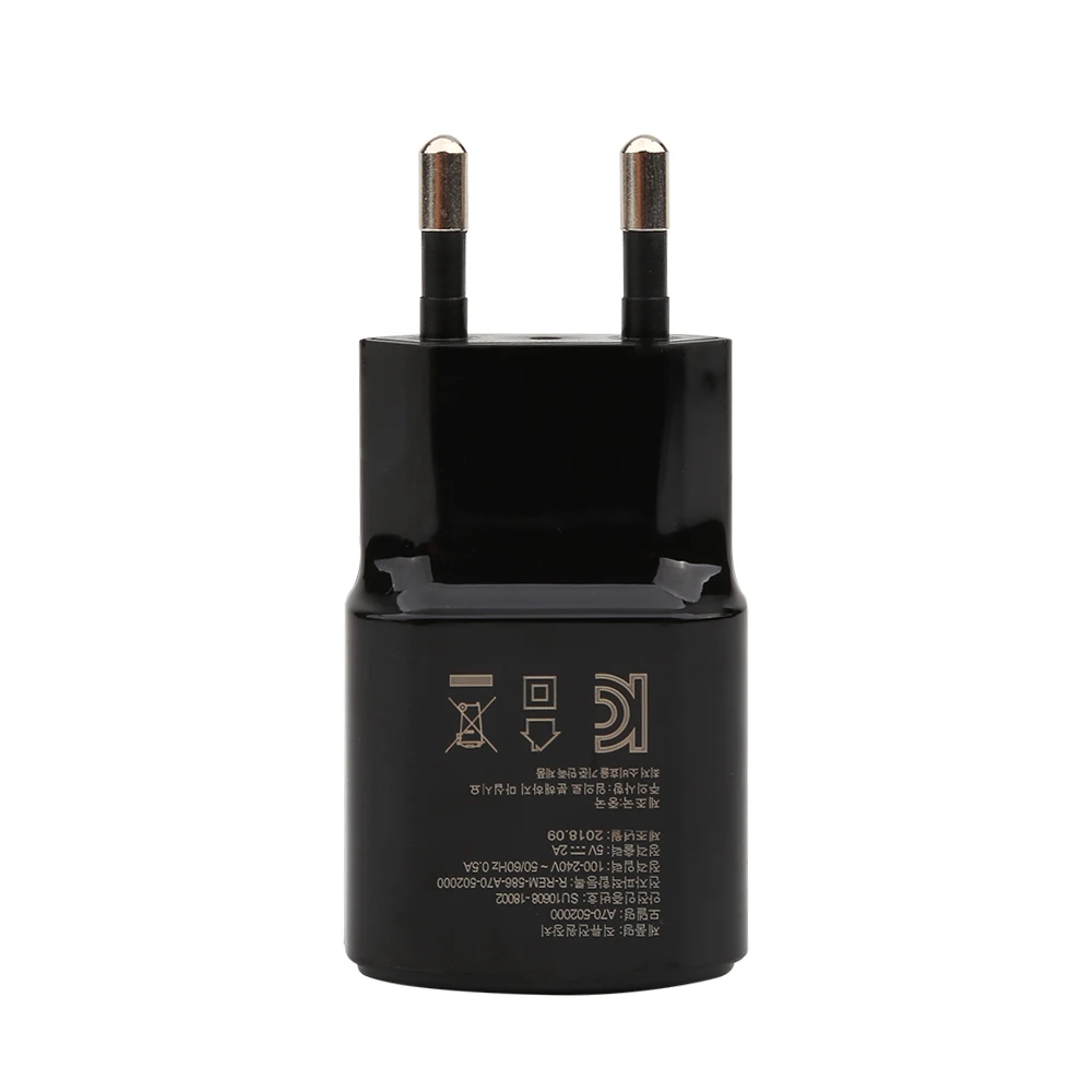 100-240V Input 5V 1A 2A Output  Korea Plug Charger For With KC KCC Certificate