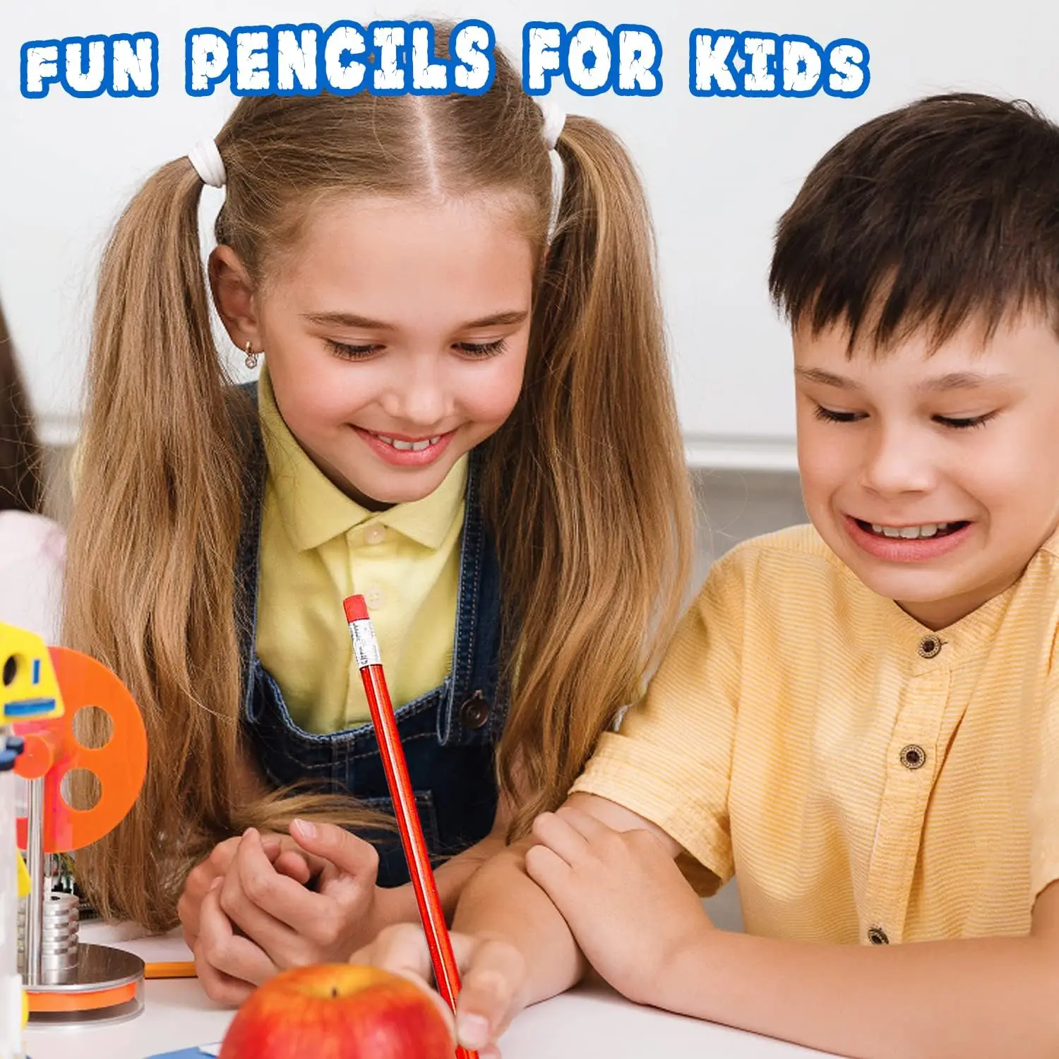 Back to School Gifts Flexible Soft Pencil Multi-Colored Magic Bendable Pencils with Erasers for Classroom Supplies